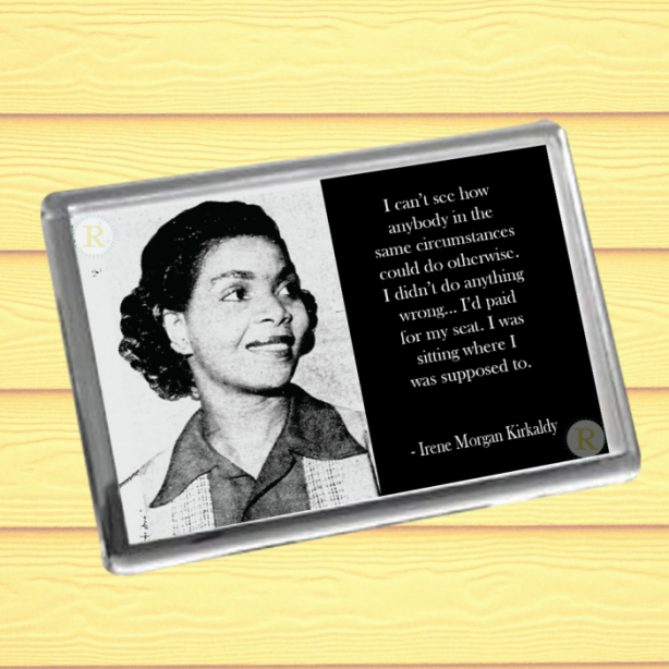 Irene Morgan Kirkaldy Fridge Magnet